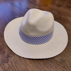 Banana Republic Straw Fedora Hat